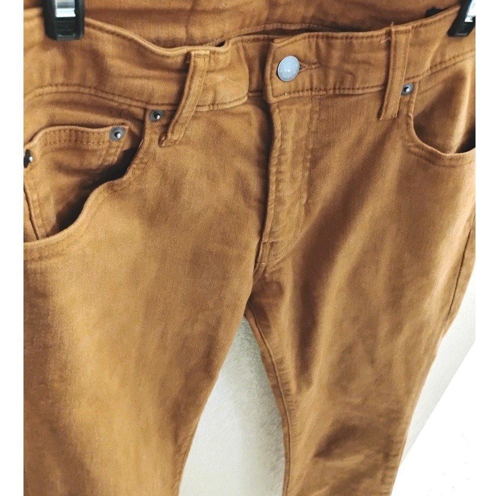 🍁 Bonobos Rust Orange Slim 5-Pocket Pants Gorpcore Cottagecore Rustic Preppy